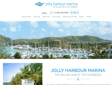 Tablet Screenshot of jolly-harbour-marina.com